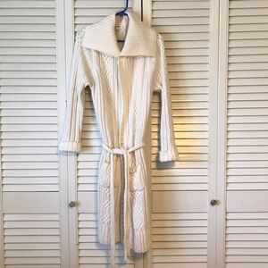 St. John's Bay Cream Sweater Jacket